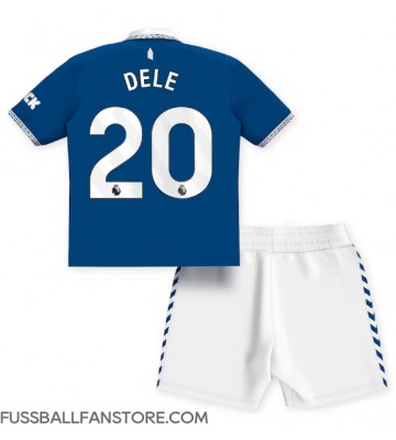 Everton Dele Alli #20 Replik Heimtrikot Kinder 2023-24 Kurzarm (+ Kurze Hosen)